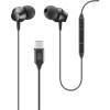 CELLULARLINE przewodowe słuchawki douszne USB Type-C czarne